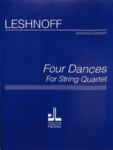 Four Dances for String Quartet cover